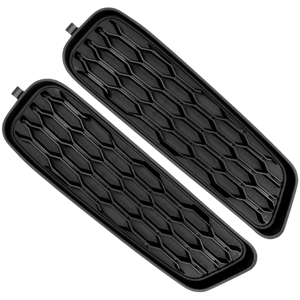 2x Front Left  Right Bumper Fog Light Grille Trim Fits For 2011-2014 Avenger Q