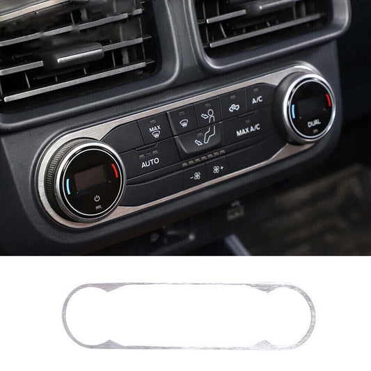 Alloy Air Conditioning Fashion Button Switch Cover for Ford Maverick 2022-23