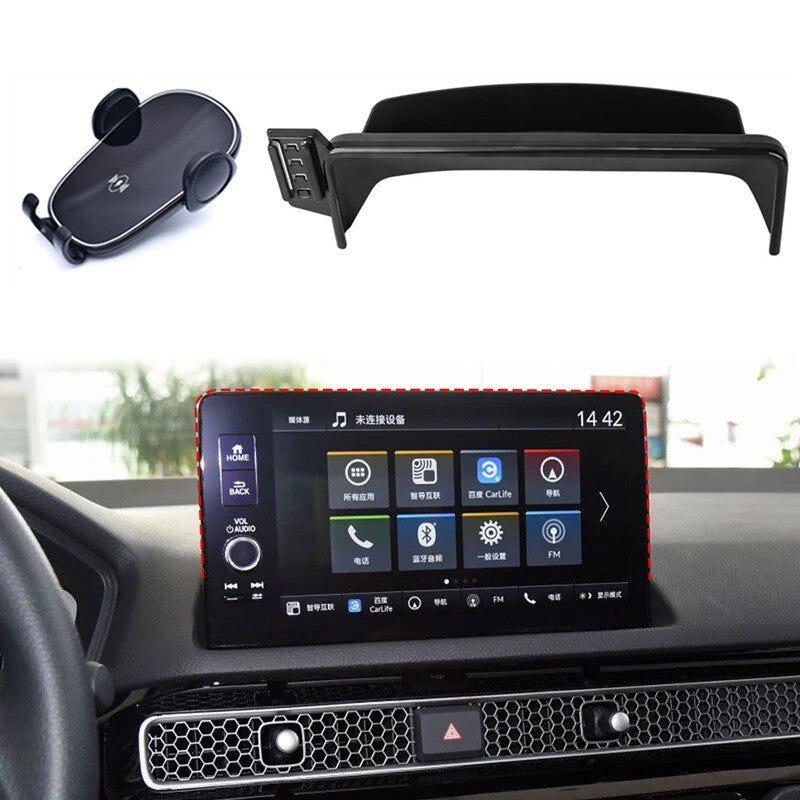 Suitable for 2022-2024 for Honda for Civic 11th generation phone holder/GPS navigation screen holder. n