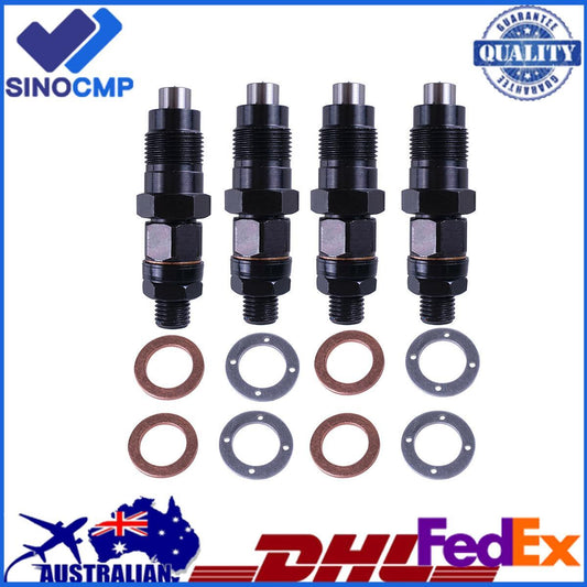 4Pcs New Diesel Fuel Injector 23600-59325 For Hilux Hiace 5L-E 3.0L
