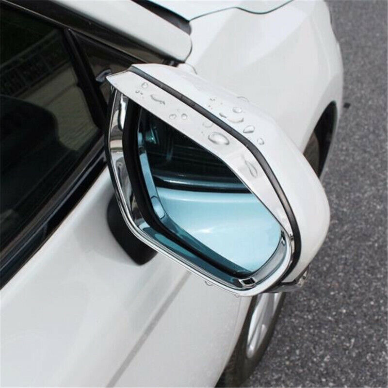 Chrome Door Side Mirror Rain Eyebrow Frame Covers for Hyundai for Elantra 2021-2023