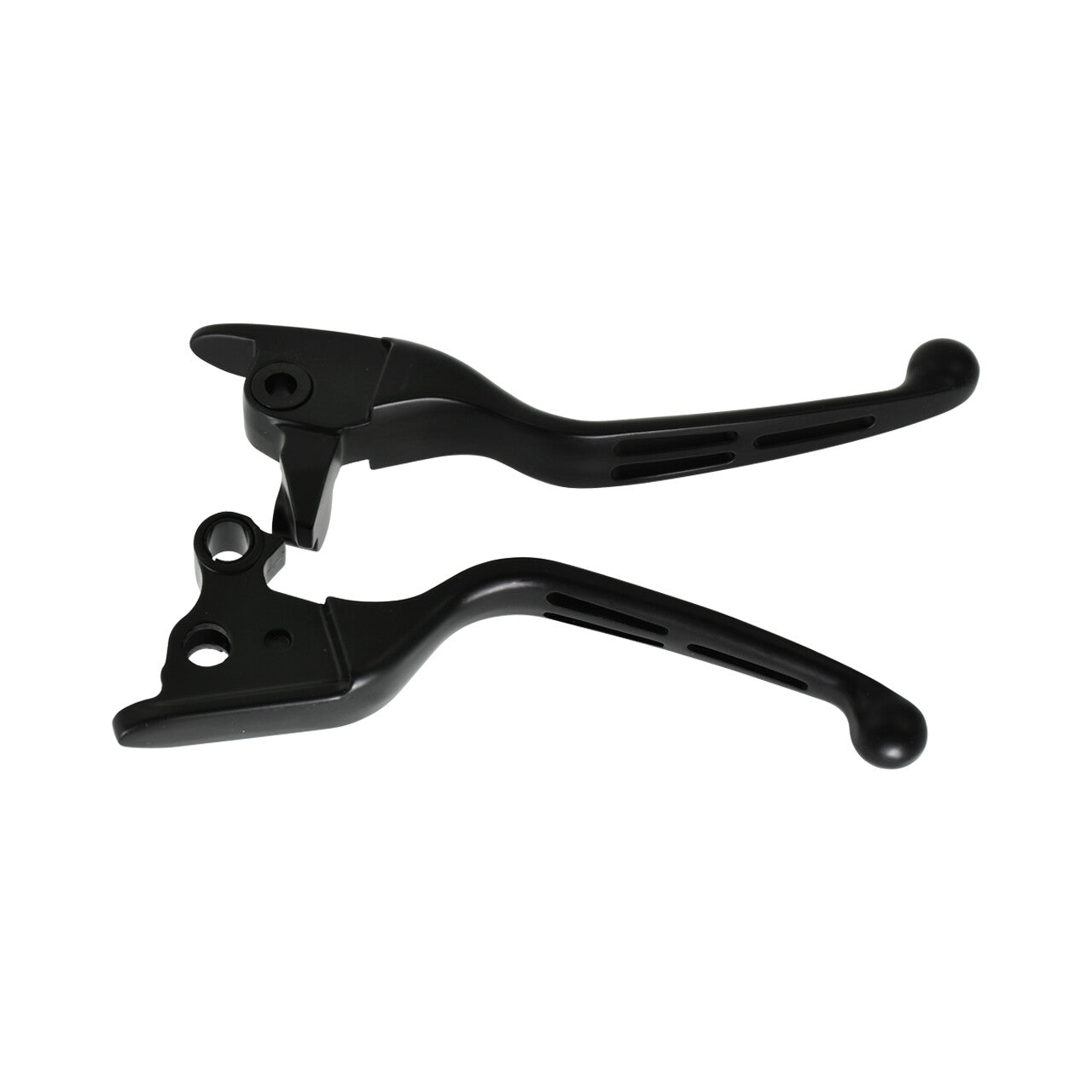 Matte Black Brake Clutch Hand Levers for Harley Road King Electra Glide 08-2013 Q