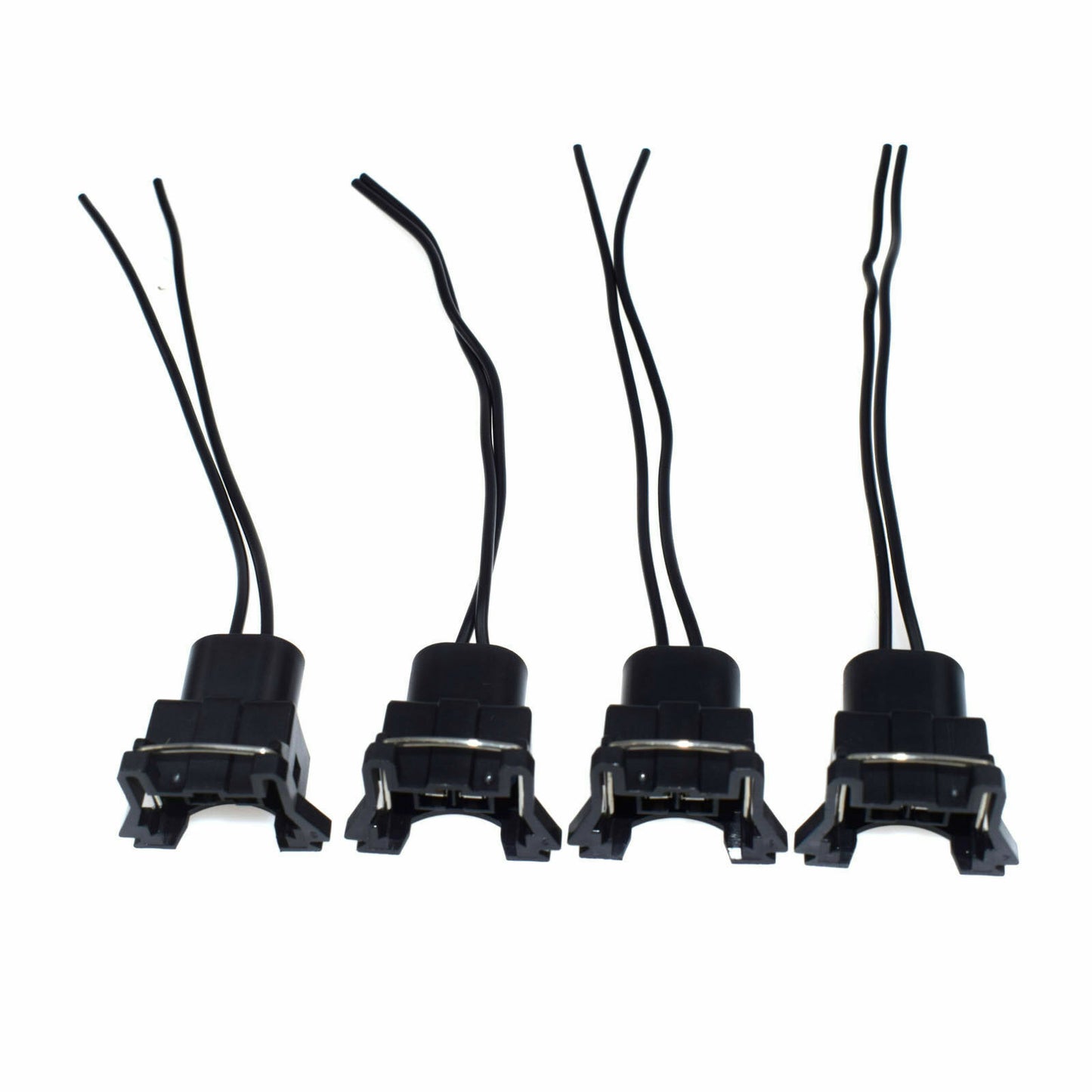 Fuel Injector Connector Wiring Plug Clip Tail Cutting + Slicing 4 Piece Set Universal - v