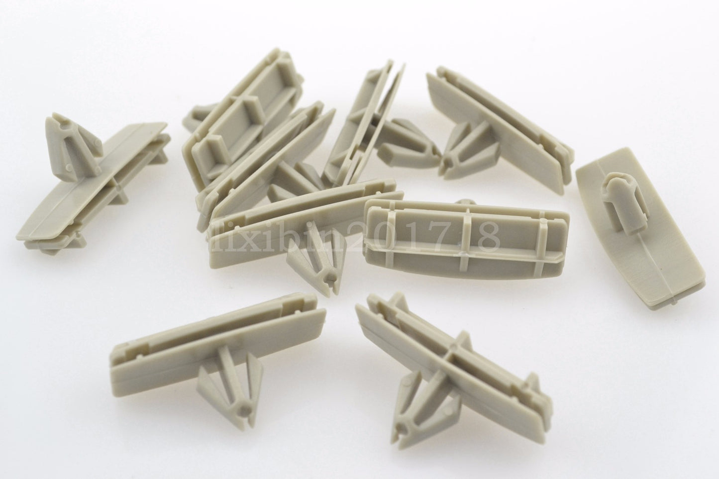 10¡Á Gray Fender Flare Molding Rocker Clips for Jeep Liberty for Wrangler for Chrysler