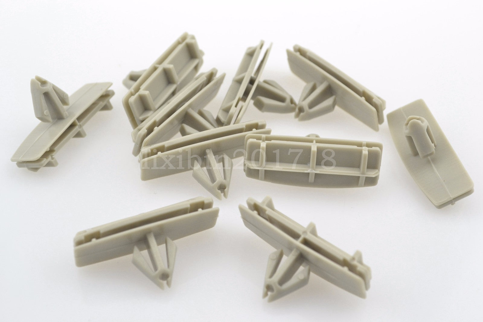 10¡Á Gray Fender Flare Molding Rocker Clips for Jeep Liberty for Wrangler for Chrysler
