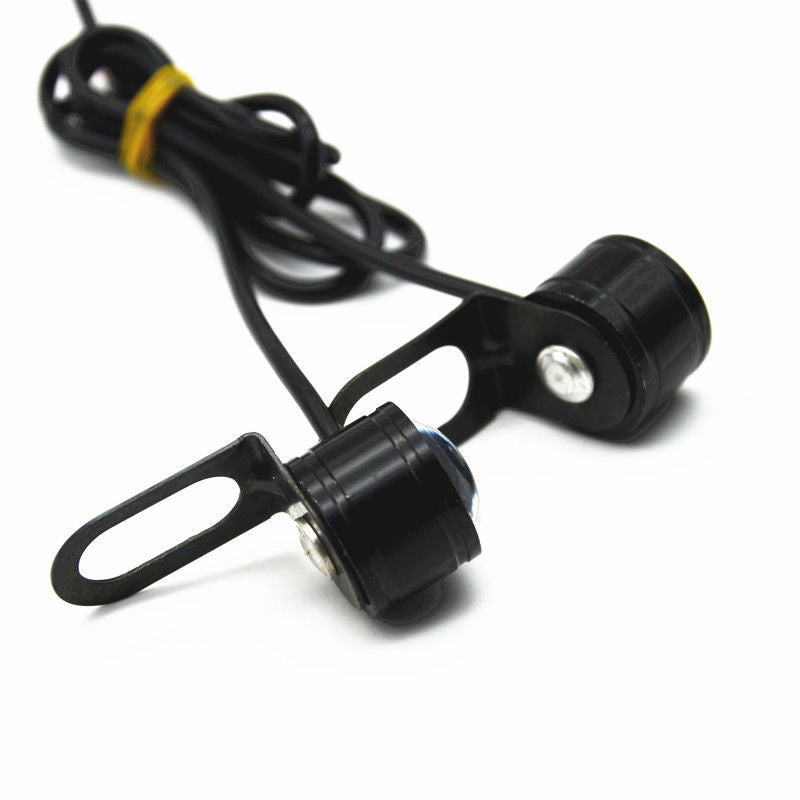 Moto Mirror Spotlight LED Handlebar Headlight Daytime Driving Fog Lamp Charming
