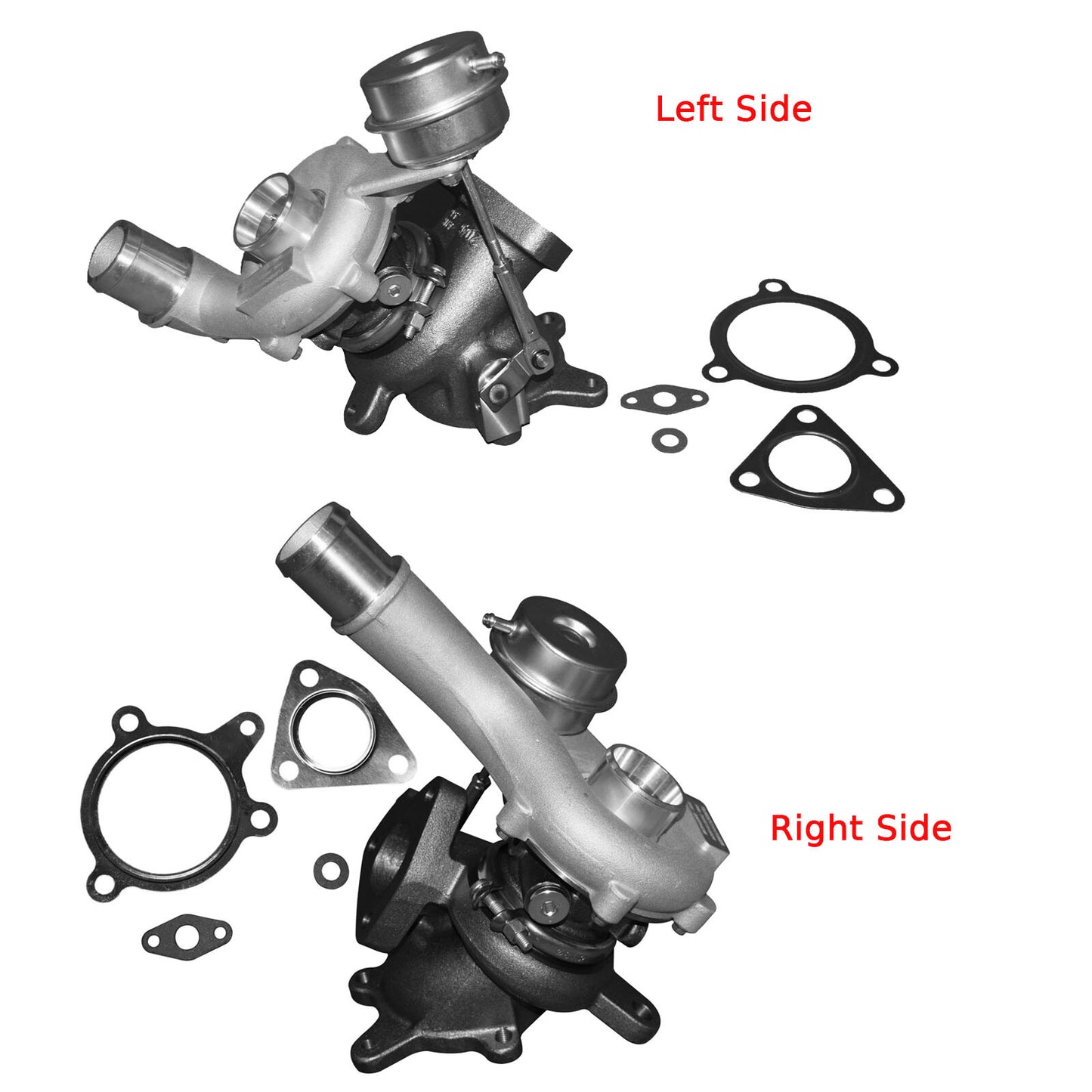 RHLH Turbo Turbocharger Set For 10-19 for Ford Explorer Taurus for Lincoln MKS MKT 3.5L
