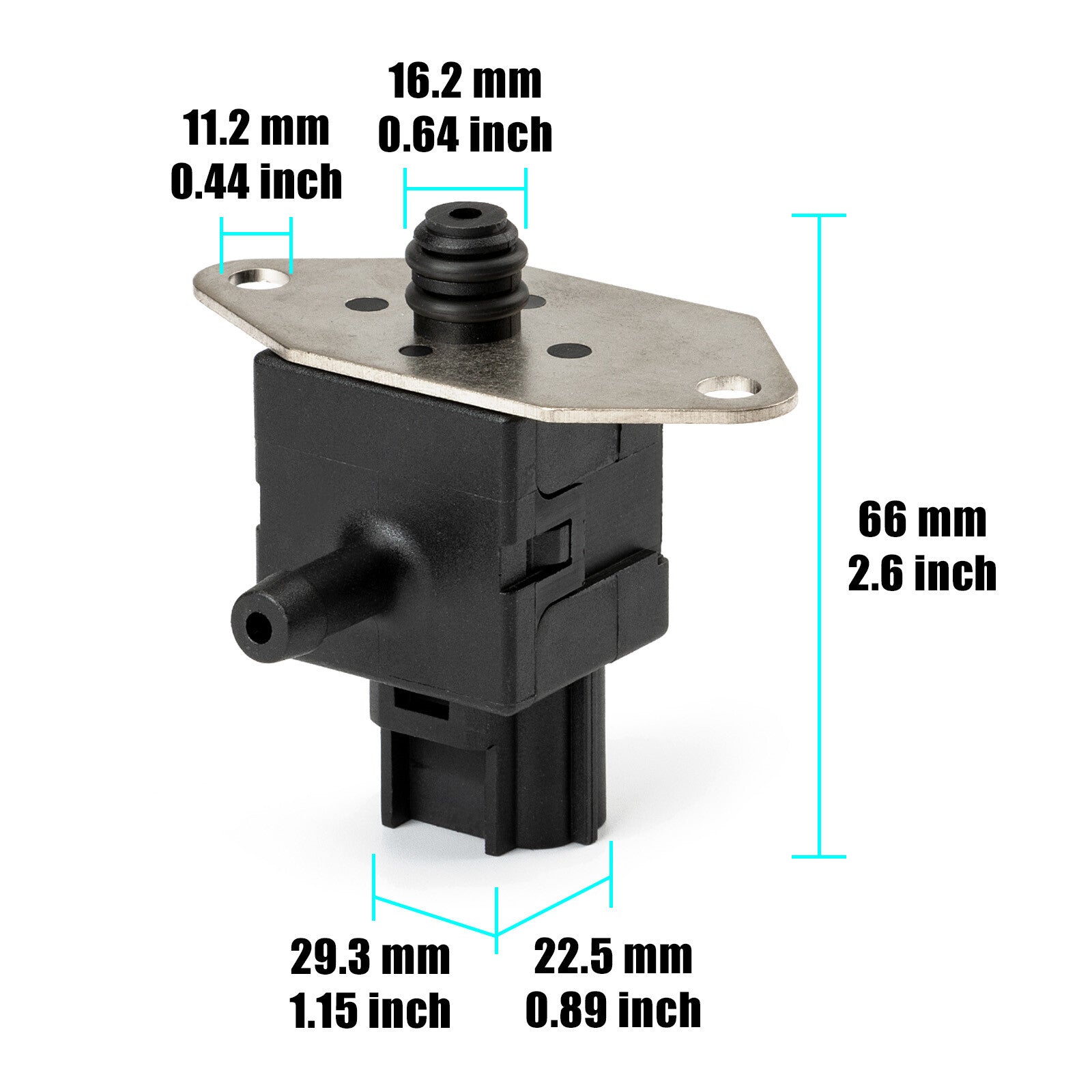 1X Fuel Injection Pressure Regulator Sensor F8CF9F972BF for Ford Focus 2000-2004