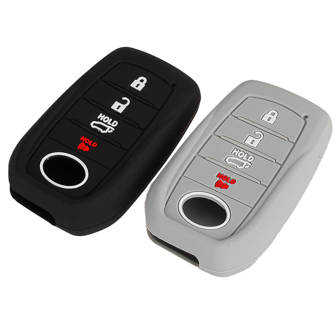Kit 4 Button Remote Key Cover Fit for Toyota for Corolla Crown for Land Cruiser Venza Q