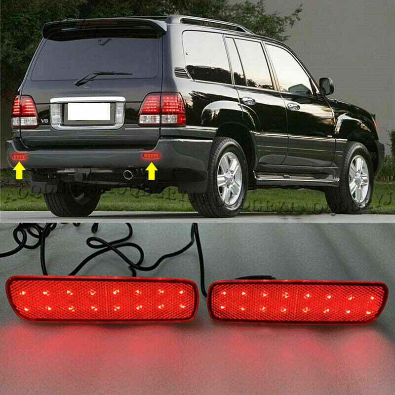 for LEXUS LX470 1998-2007 LED Rear Bumper Brake Light Lamp Fog Lamp Repair Kit