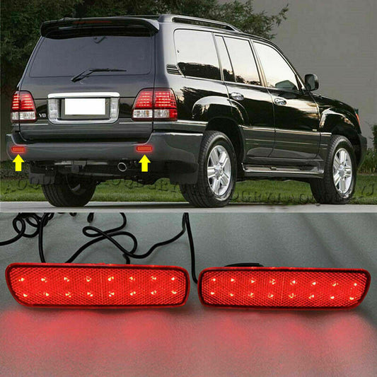 for LEXUS LX470 1998-2007 LED Rear Bumper Brake Light Lamp Fog Lamp Repair Kit