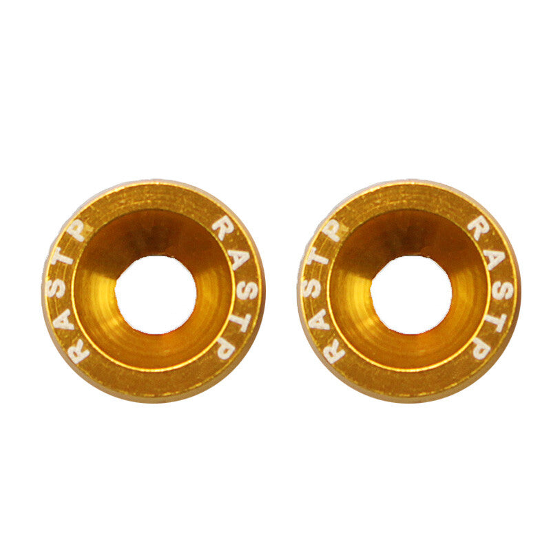10Pcs Fender Bumper Washer Flat Head Washers M6 Bolt Aluminum