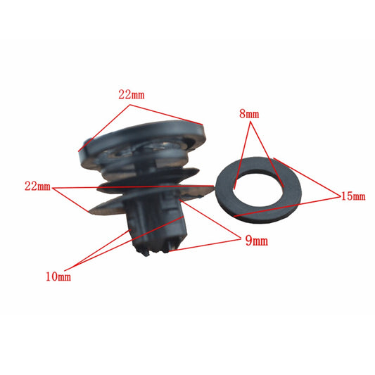 1 Set 28mm 1.10 ID 76mm 2.99 Length 0 Black Red Car Silicone Hose w/ Clamps G