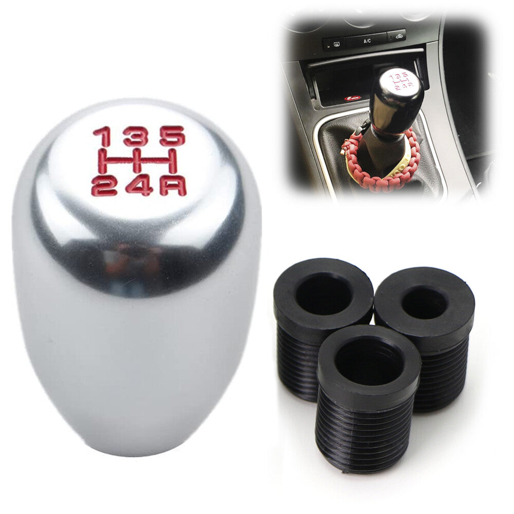 Silver chrome 5-speed manual shift blade suitable for Honda , for Acura , for Mazda , , and . n