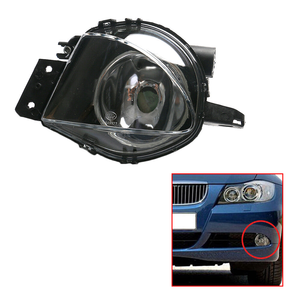 Front Left Bumper Fog Light Lamp 63176948373 Fits for BMW 2007-2008 328i 328xi