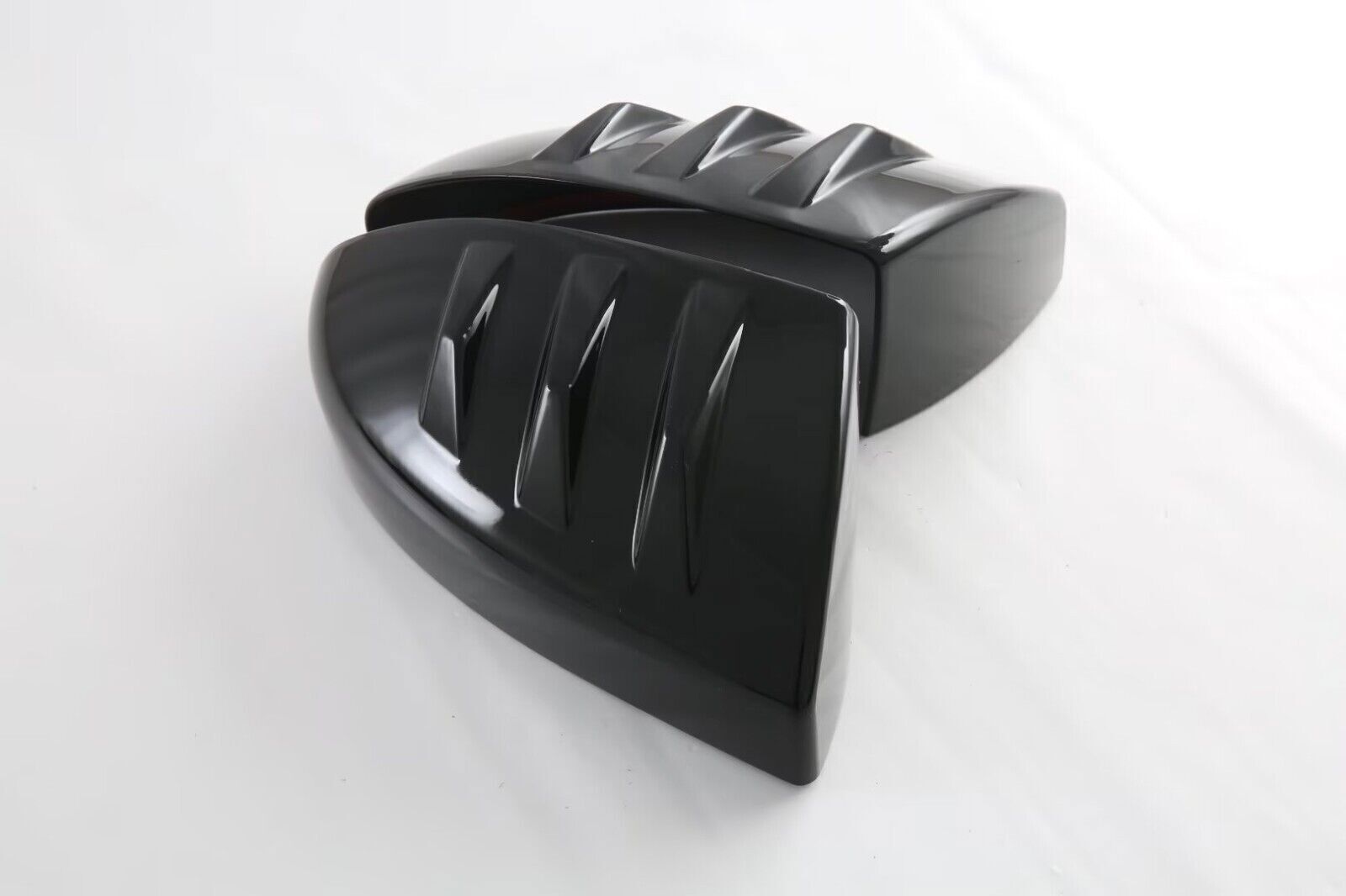 2P for Nissan Pathfinder 2022-2024 Accessories Black Side Mirror Cover Trim Cap