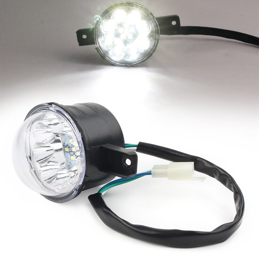 LED Headlight 3 wire for ATV Quad 110CC 125/150cc Taotao Coolster Peace Utility