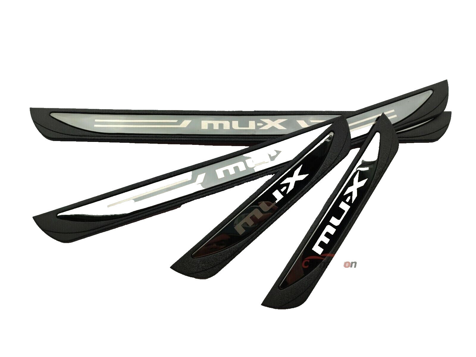 for Isuzu MUX 2024 Car Accessories Door Sill Protector Scuff Guard Panel Trim