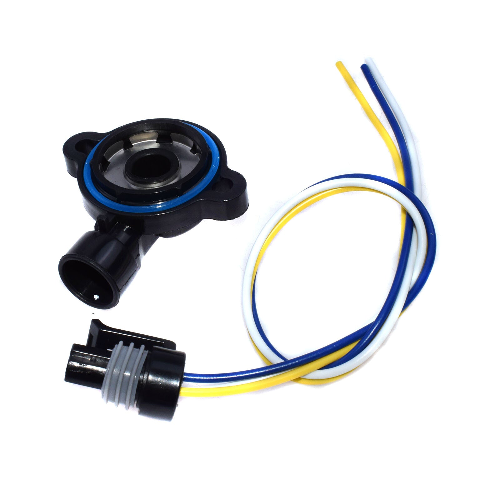 Throttle position sensor with tail wire, compatible with GM for Isuzu for Pontiac 17106809, brand new. n