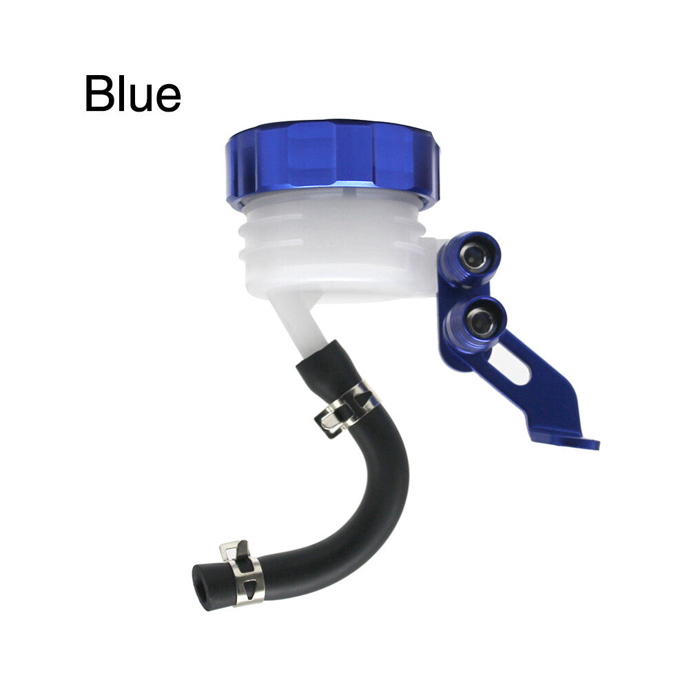 1-pack blue brake fluid reservoir full reservoir bottle with bracket suitable for Suzki Q