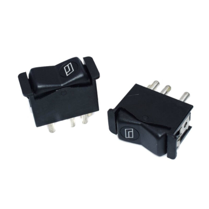 * Black front window switch for R107 380SL 560SL 0008208310-
