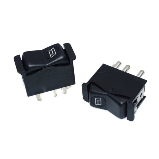 * Black front window switch for R107 380SL 560SL 0008208310-
