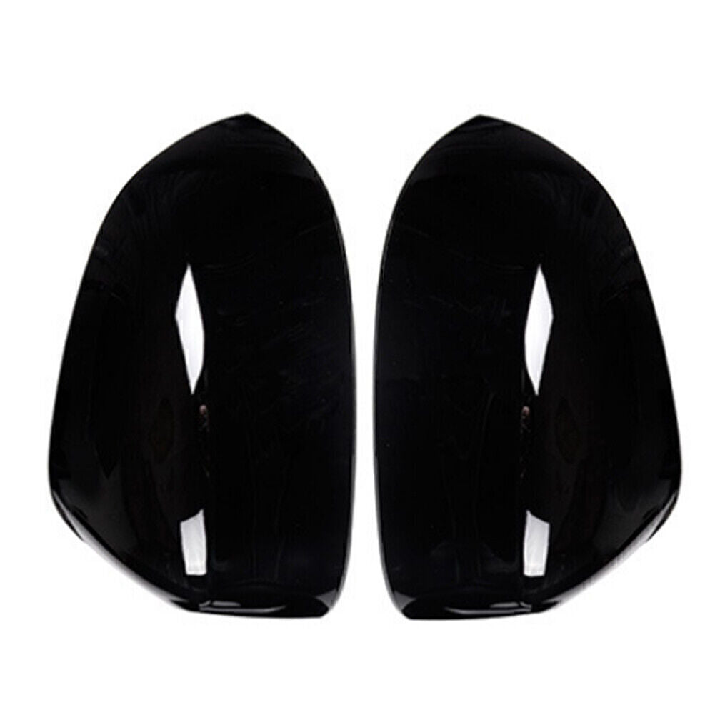 Rearview Mirrors Cap Cover Fit for BMW X3 X4 G02 G01 2018-2022 Gloss Black 2PCS
