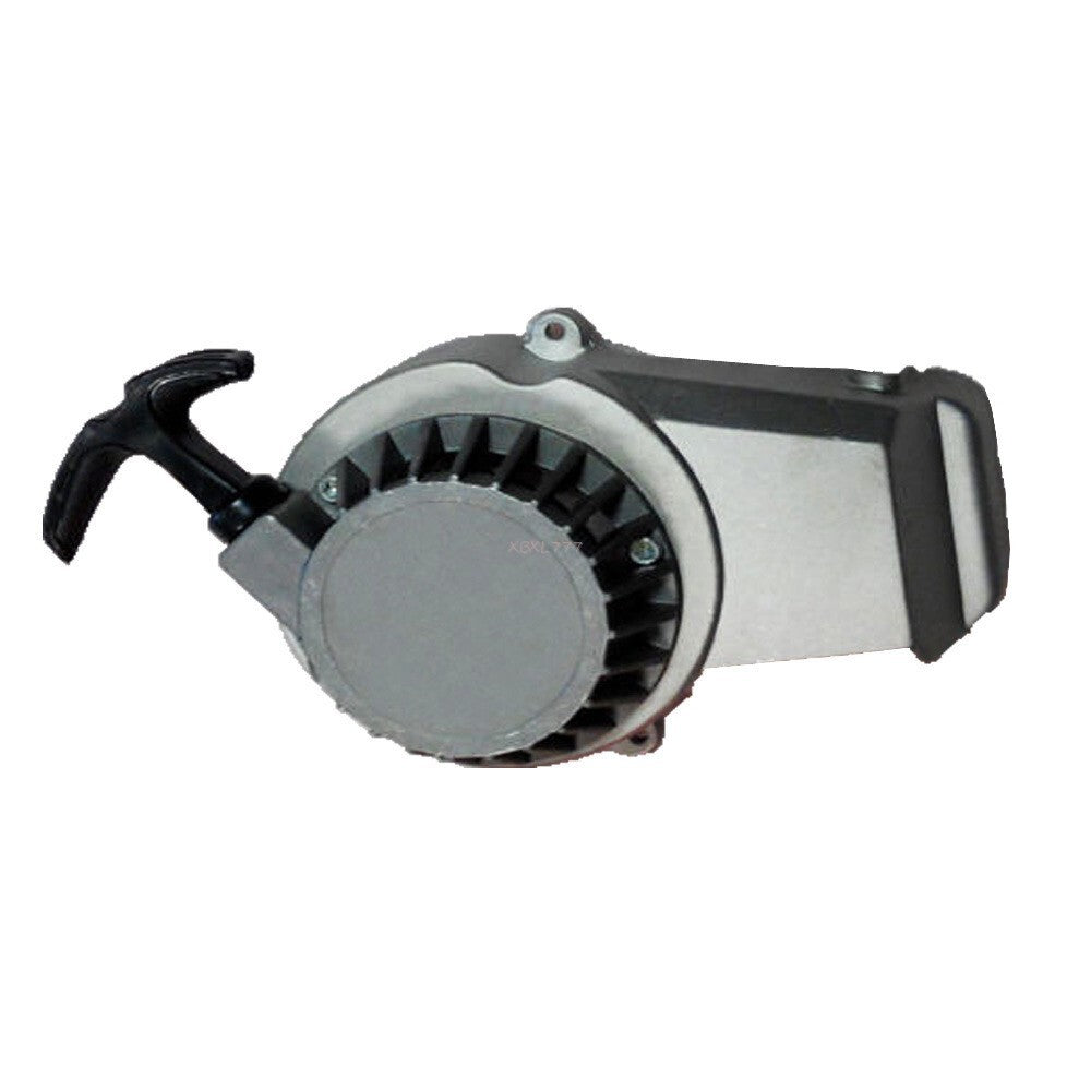 2-stroke 49cc clutch starter flywheel kit for mini pocket dirt pit bikes and all-terrain vehicles.