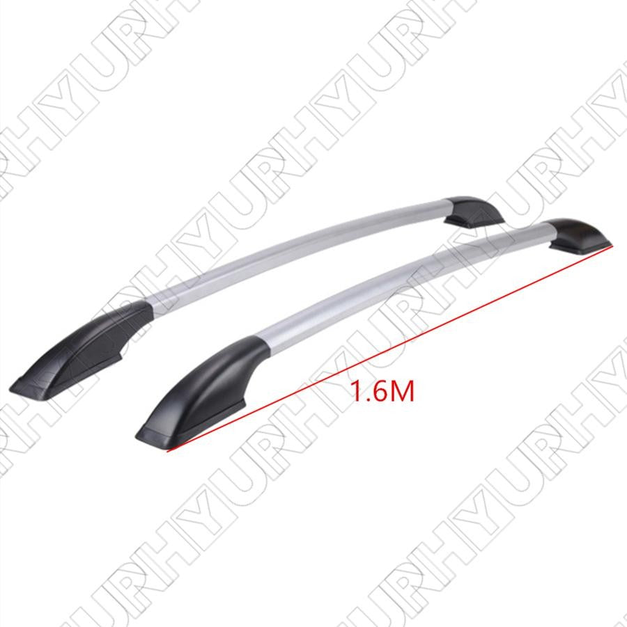 1.6M Luggage Rack Refit Special Luggage Rack Aluminum Alloy Side Bars Rails 1Set
