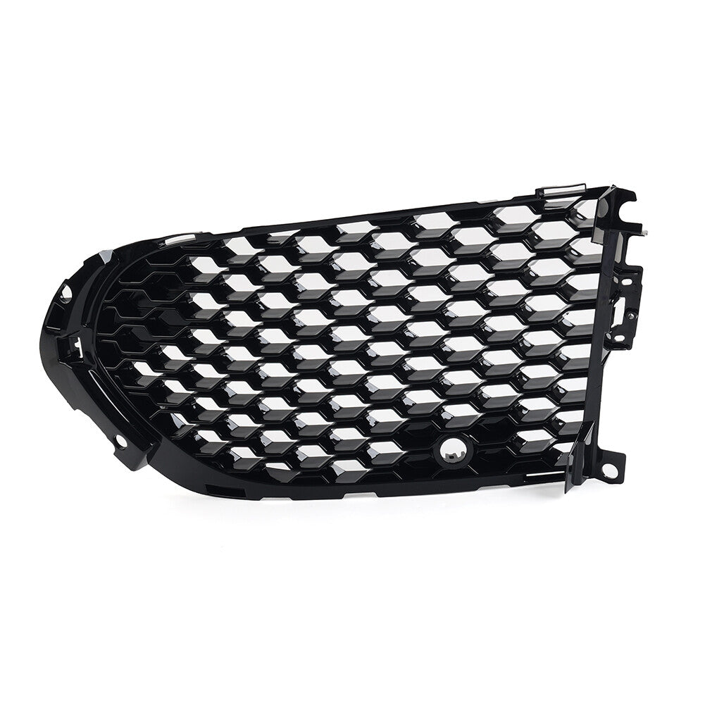 Opened Mesh Front Bumper Fog Light Lamp Grill Grille With PDC Fit for Jaguar F-Pace