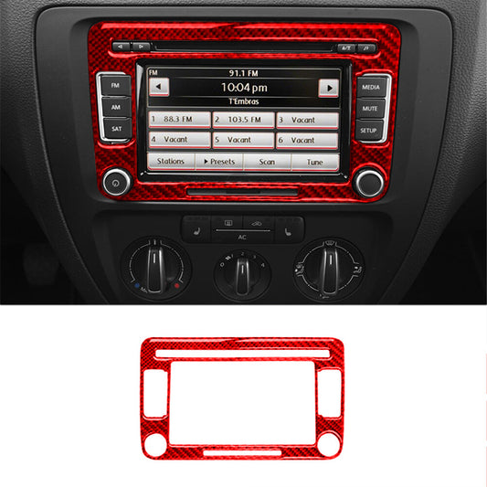 Carbon Fiber Interior Ashtray Panel Cover Trim Cover for Cadillac CTS 2003-2007 v