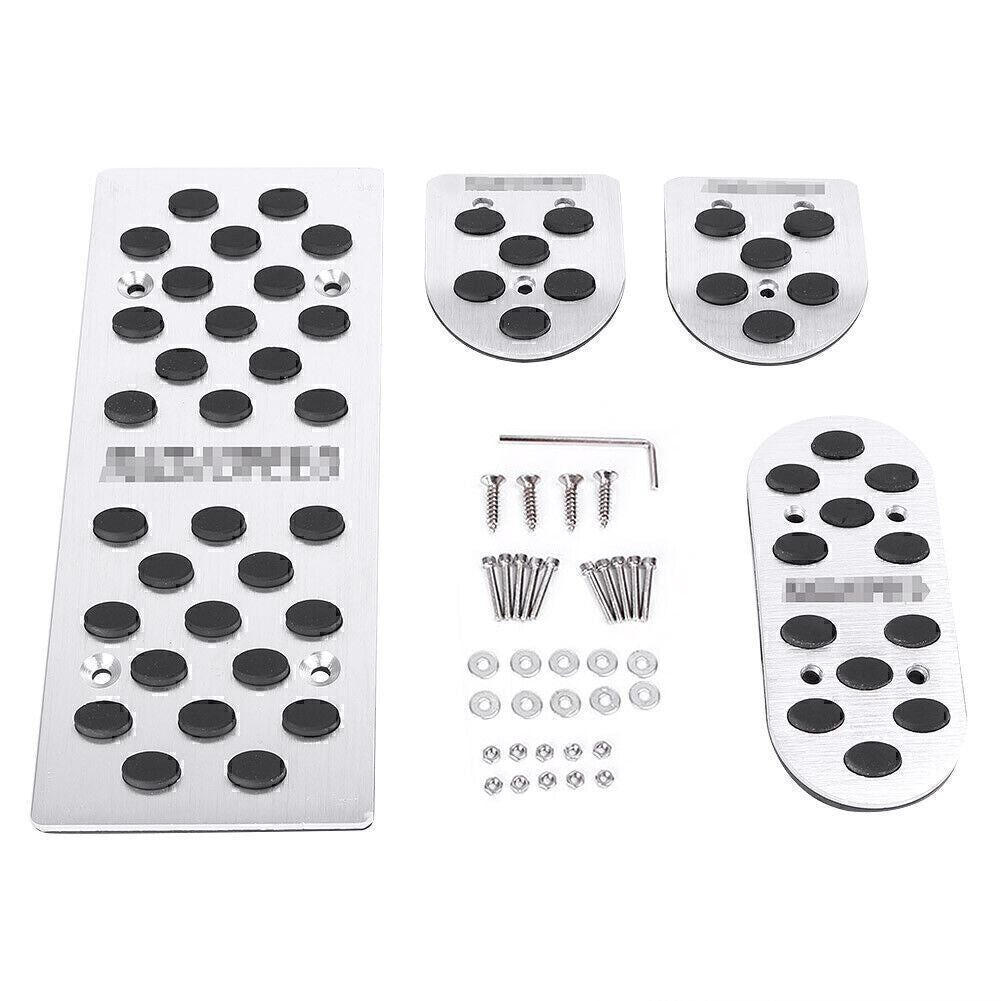 Manual Car Foot Rest Pedals Cover Kit for Mazda 2 3 6 MX-3 MX-5 MX-6 RX-7 Auto Q