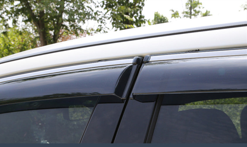 for BMW X5 X6 F15 2014-2018 Side Door Window Visor Sun Rain Shield Deflector 4P