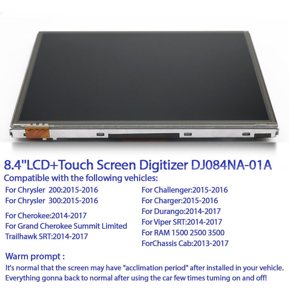 F¨¹r 2014-2017 for Jeep Grand Cherokee Radio Navigation 8.4 LCD Monitor Touchscreen