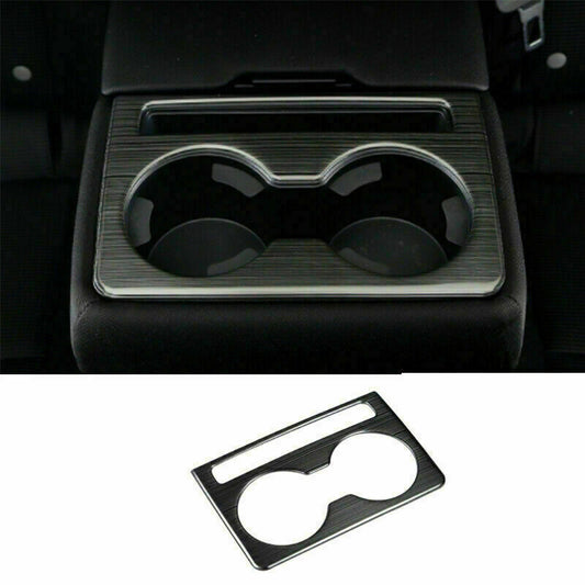 Car exhaust muffler tip exhaust pipe modified with chrome stainless steel tail circular- v