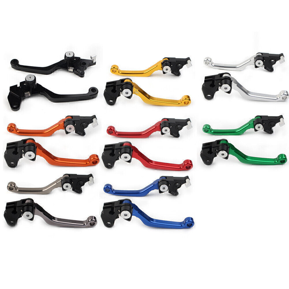 for Kawasaki KLX250,D-TRACKER 1993-1997 1994 Pair Pivot Dirt Clutch Brake Levers Q