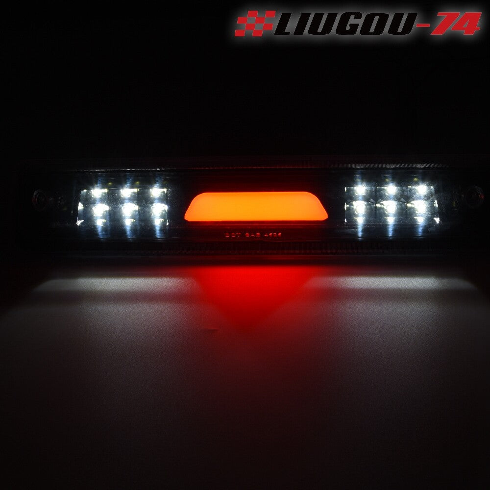 LED Triple Tail Brake Light Cargo Light Black Fits 2015-18 Colorado/Gimsey for Canyon - v