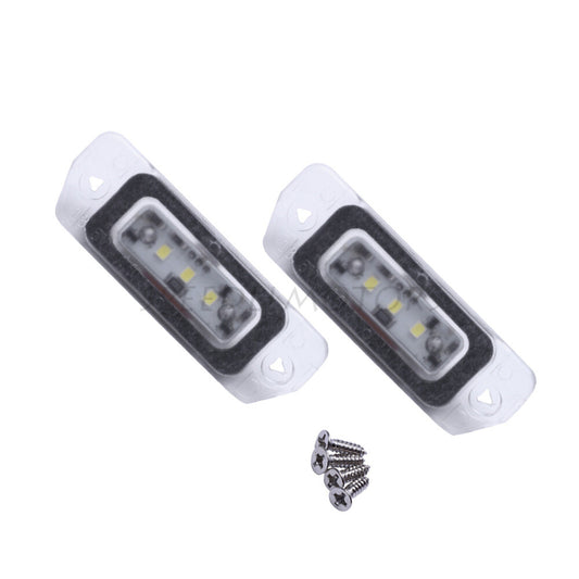 2x LED License Plate Light A-251-820-01-66 for Mercedes X164 W164 W251 GL ML R Q