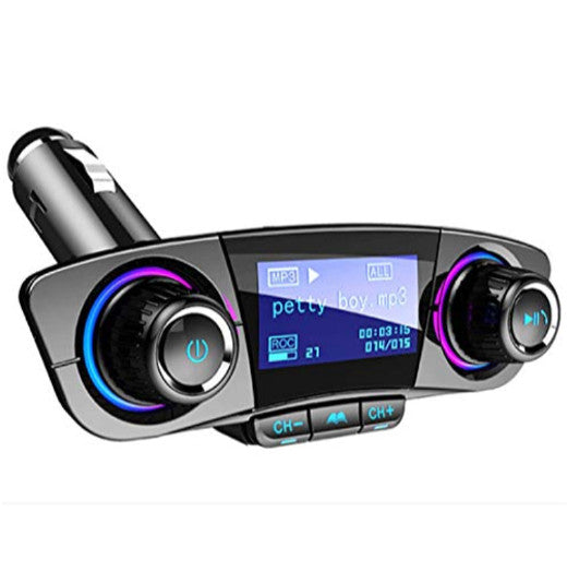 Bluetooth 4.0 Car Audio MP3 Player FM Transmitter LED Screen Handsfree Dual USB