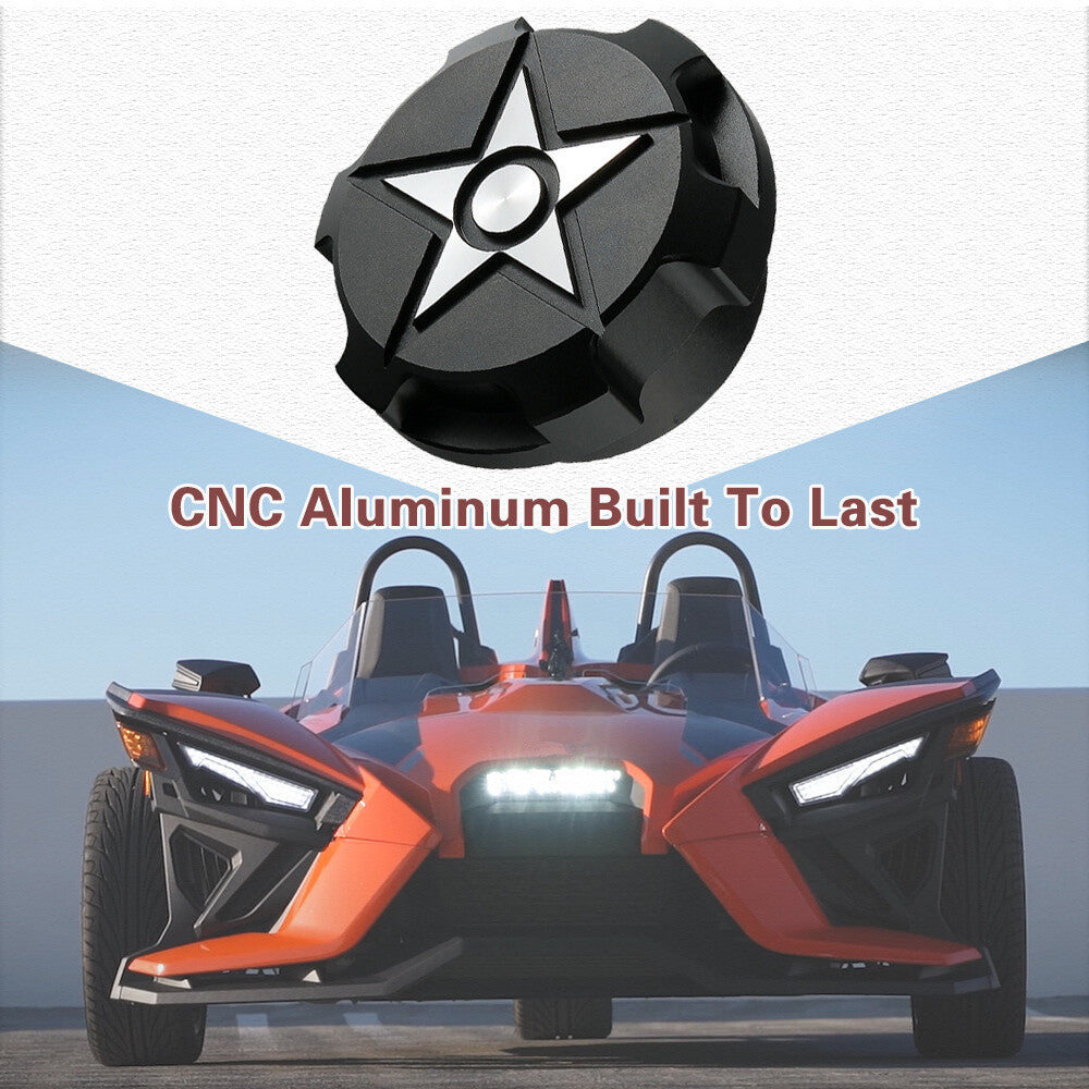 Aluminum Gas Cap Fit for Polaris Slingshot SL LE R S SLR Grand Touring 2015-2024 Q