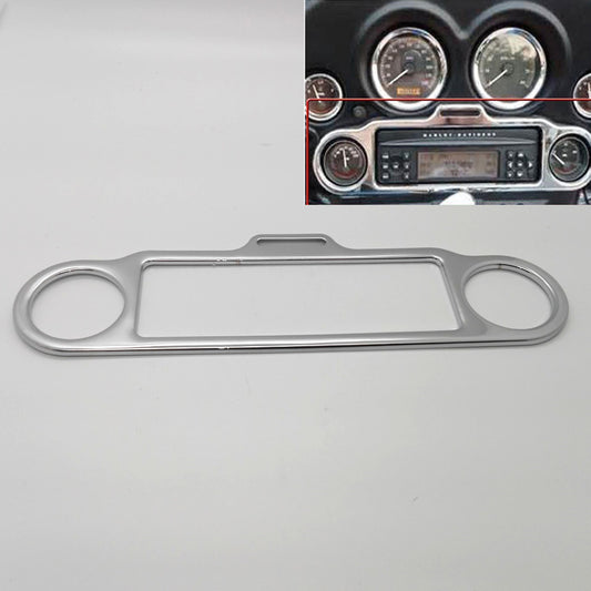 Chrome Stereo Accent Trim Ring Cover for Harley Electra Glide Touring 1986-2013 Q