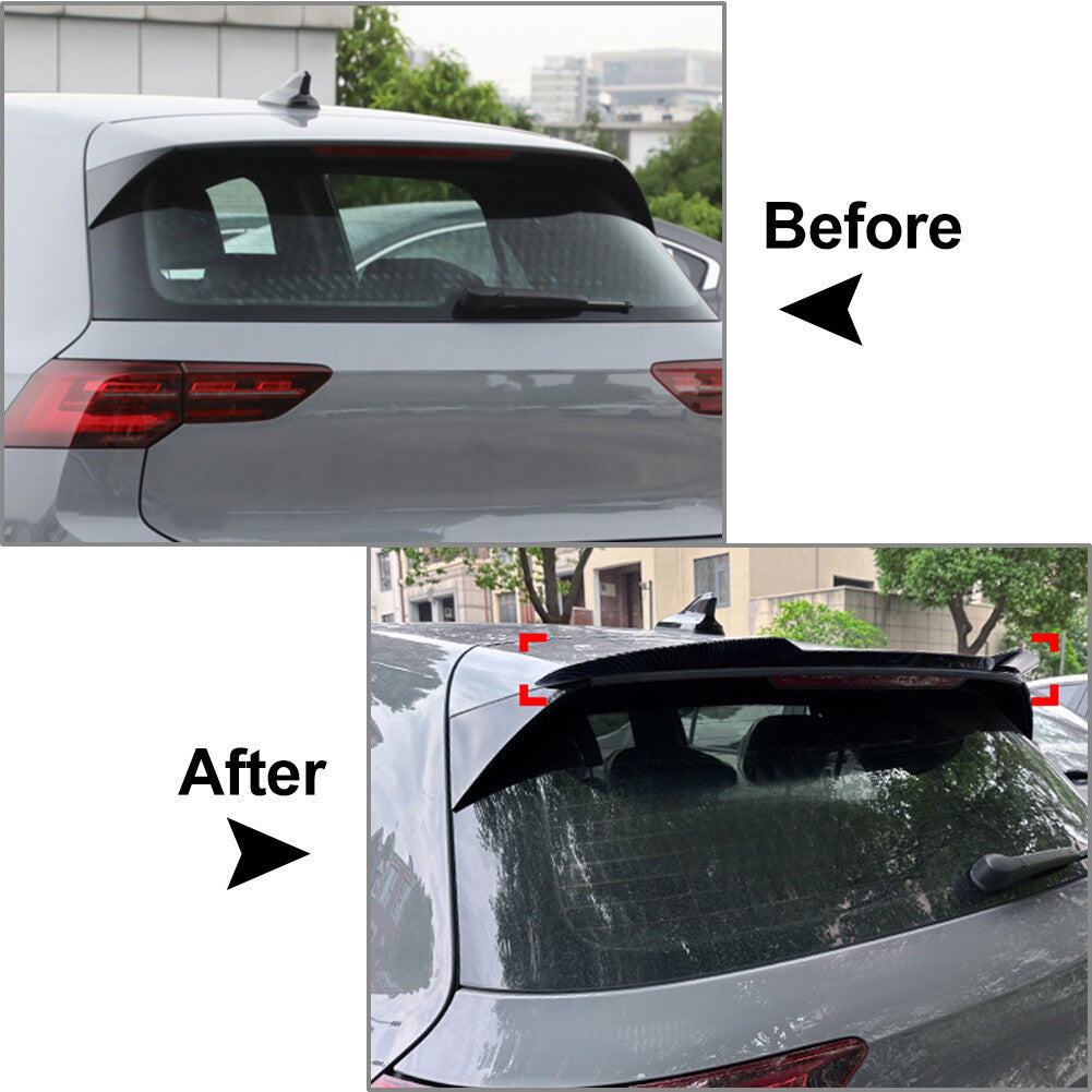 Rear Roof Spoiler Wing for VW for Golf 8 MK8 R GTD 2020-2022 Q