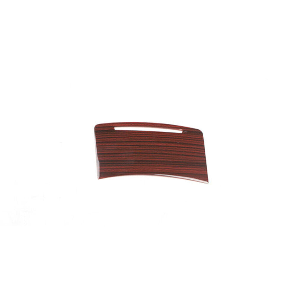 Console Cigarette Lighter Storage Box Trim Fit for Audi A6L 2005-2011 Red Wood