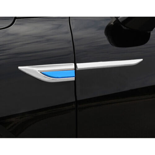 for Kia K5 2021-2023 3D Chrome Front Side Door Hood Fender Vent Air Wing Covers