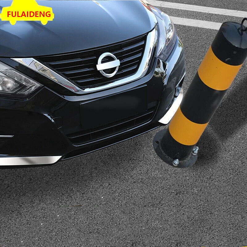 for Nissan Altima 2016-18 Front Bumper Corner Lip Spoiler Scratch Protector Trim