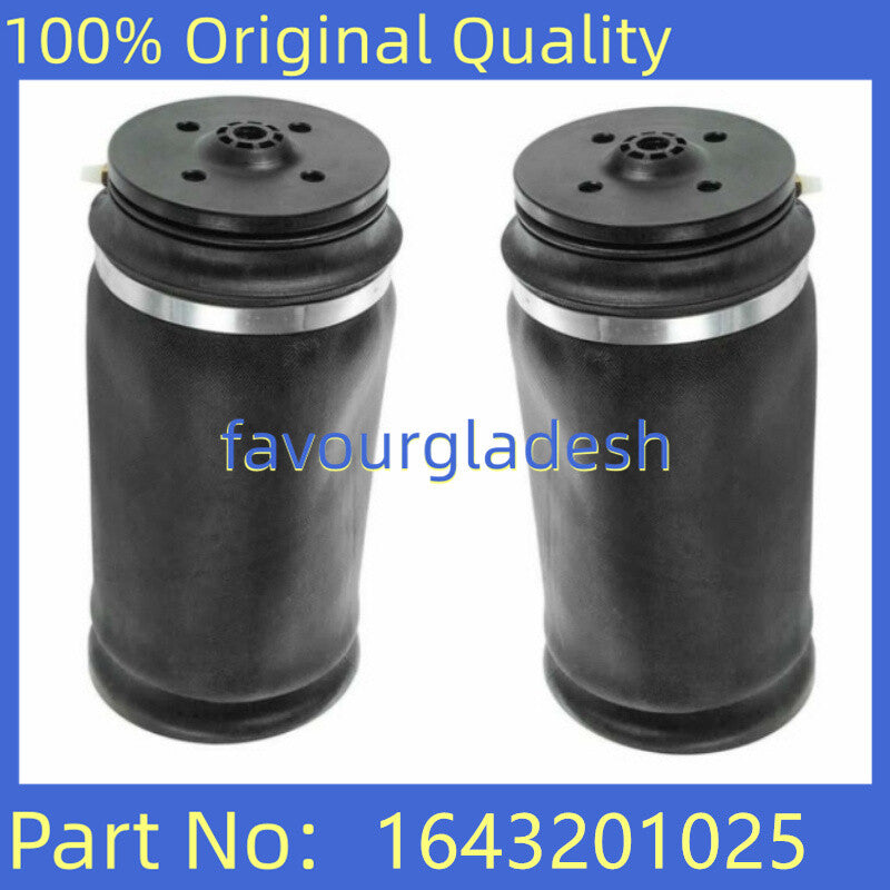2PCS Rear Air Ride Spring Bag for Mercedes W164 X164 GL350 GL450 ML63 AMG 05-15