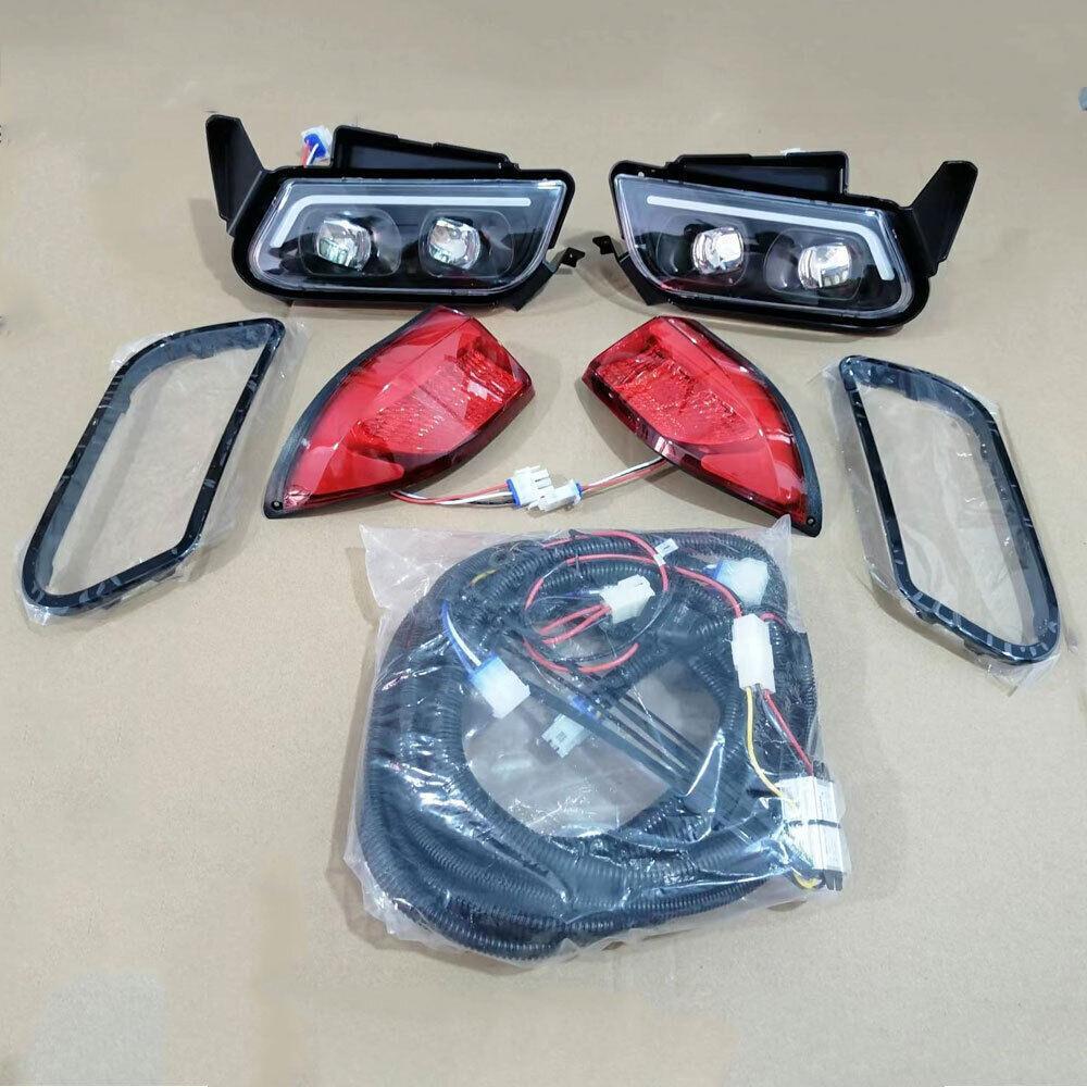 Luxury LED headlights and taillights kit for Club Car Tempo for golf carts