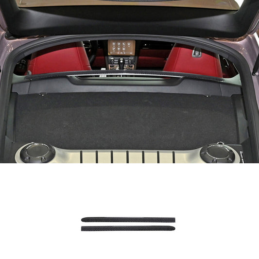 Red Carbon Fiber Door Bowl Decorative Cover Trim For Tundra 2014-2018 v