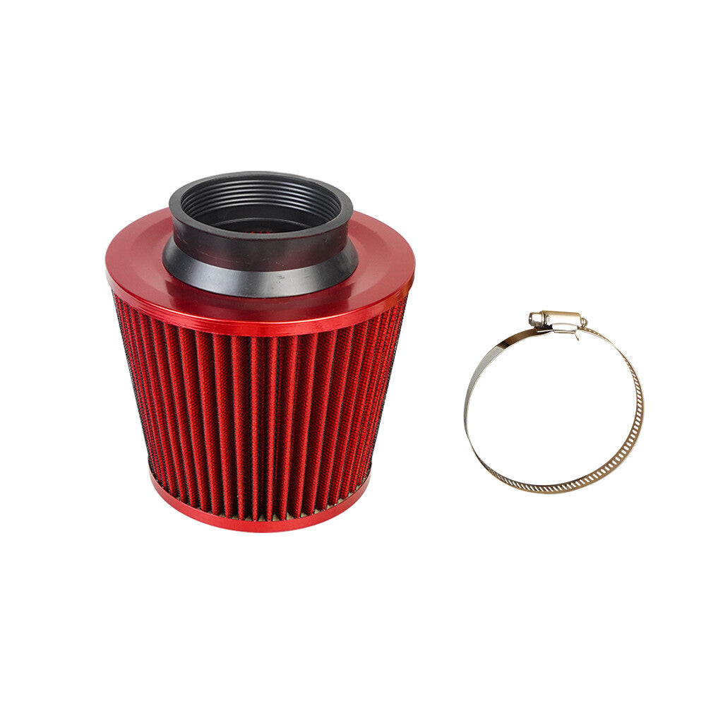 12mm Cold Air Intake Filter Car Breather Valve Cover Turbo Vent Crankcase Black Q