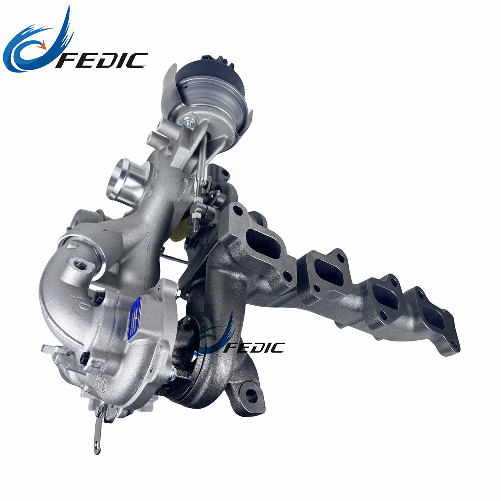 R2S KP35+K04 10009880102 Twin turbocharger for VW Amarok 2.0 BiTDI CFCA 2010